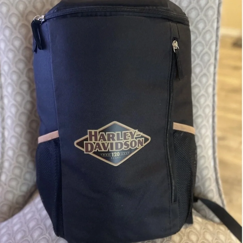Harley Davidson Insulated Cooler Backpack 120th Year Anniversary Edition